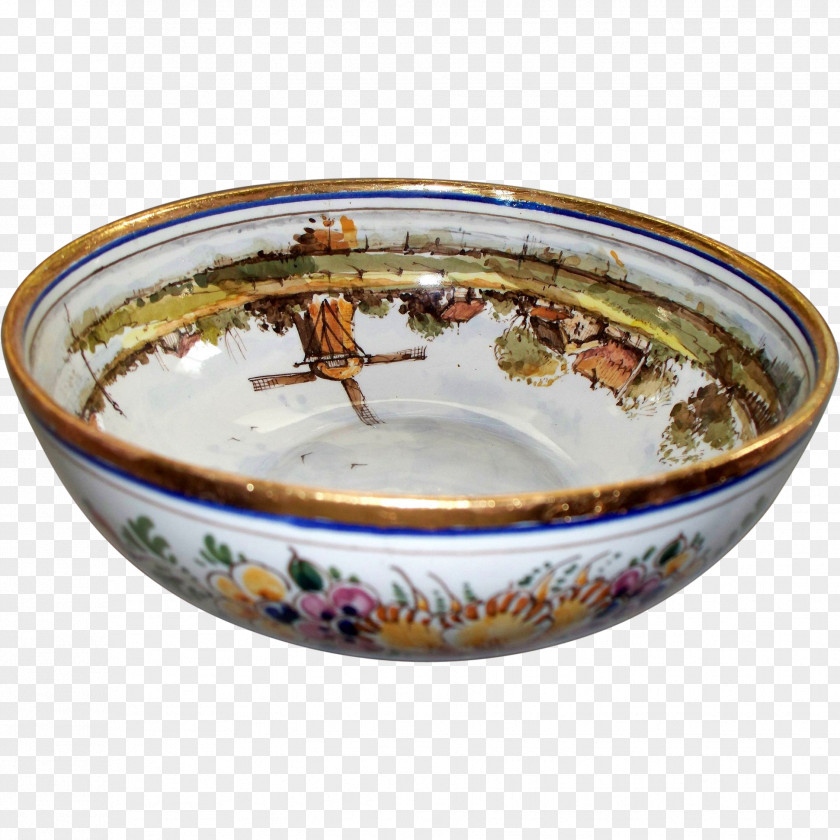 Painting De Koninklijke Porceleyne Fles Porcelain Vase Pitcher PNG