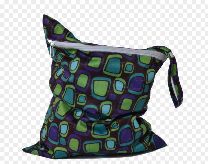 Pea Bag Purple Cushion Turquoise Violet PNG