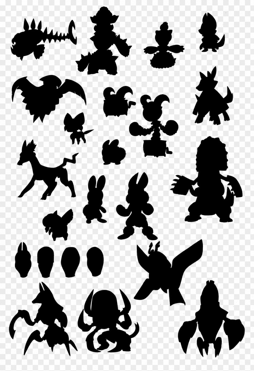 Silhouette Black White Leaf Clip Art PNG