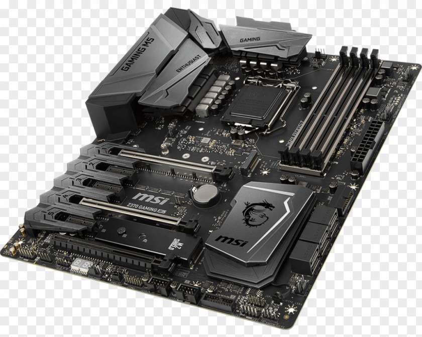 Intel Mainboard MSI Z370 GAMING M5 PC Base 1151v2 Form Factor A LGA 1151 CPU Socket Motherboard PNG