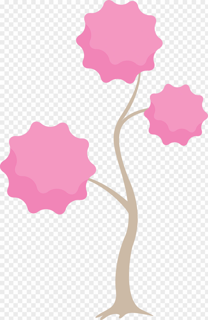 Pink Tree Material Property Plant PNG