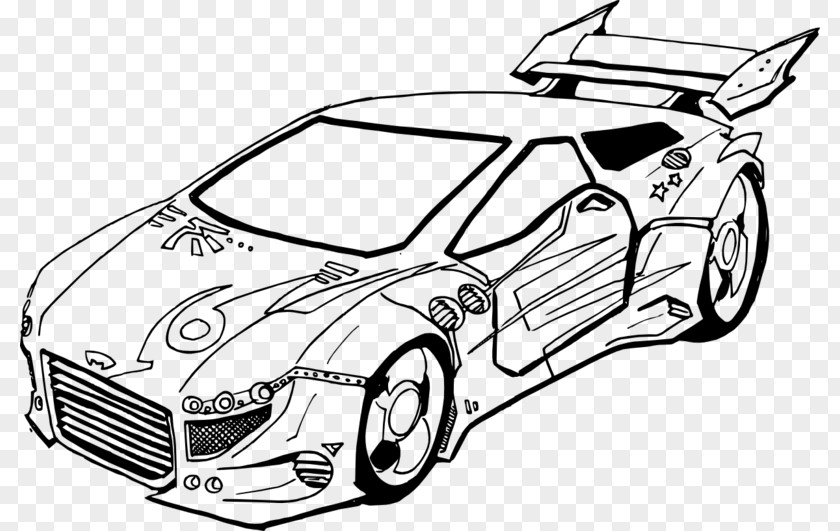 Race Car Drawing Lightning McQueen Auto Racing Line Art PNG