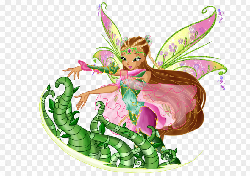 Season 6 Image FairyFairy Flora Aisha Winx Club PNG