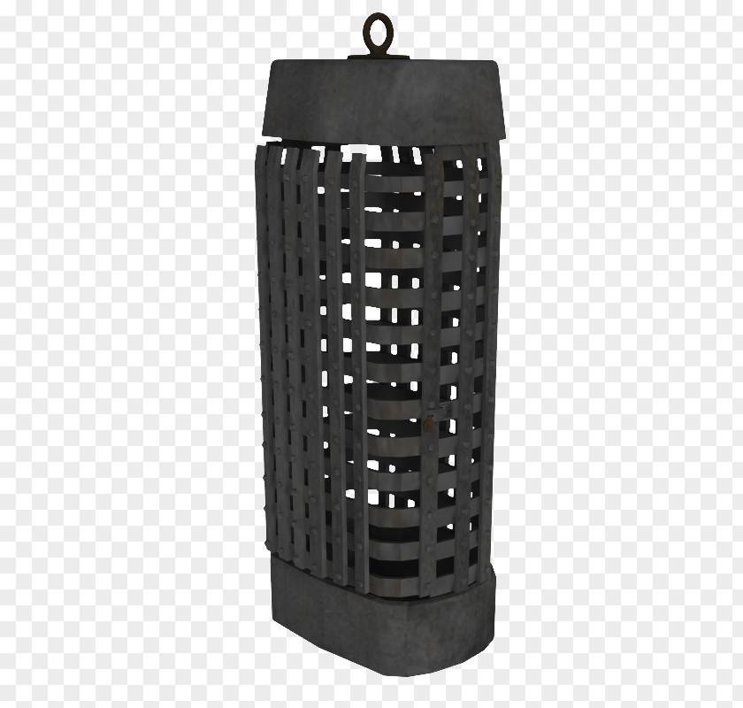 Silver Black Iron Cage Icon PNG