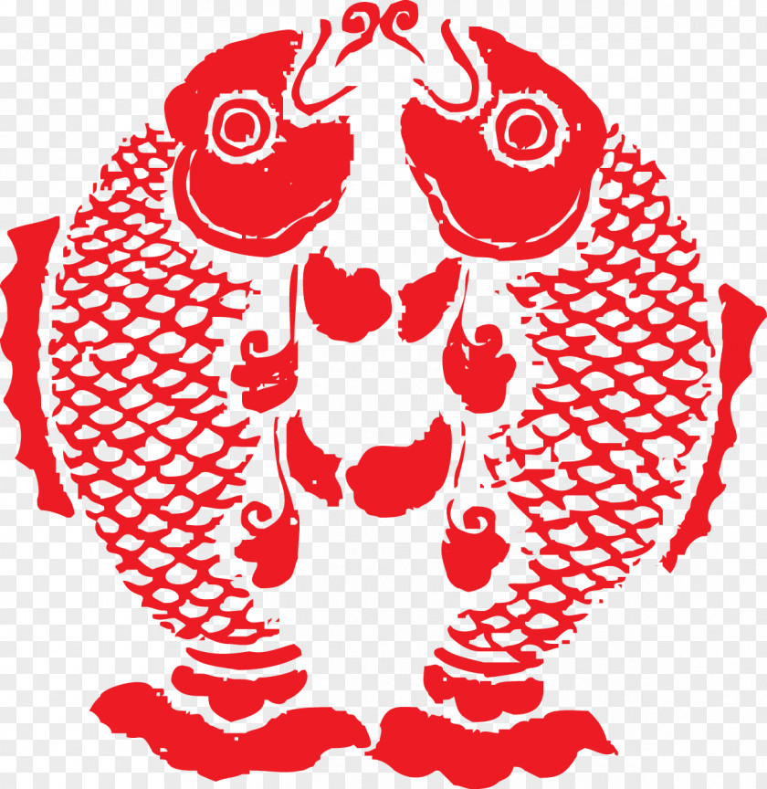 Chinese New Year Papercutting China Image PNG