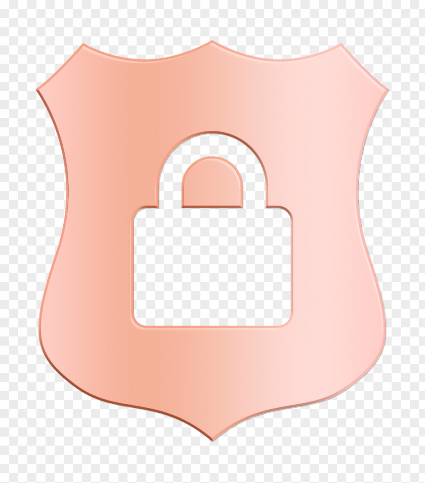 Facebook Pack Icon Shield With Padlock Security PNG