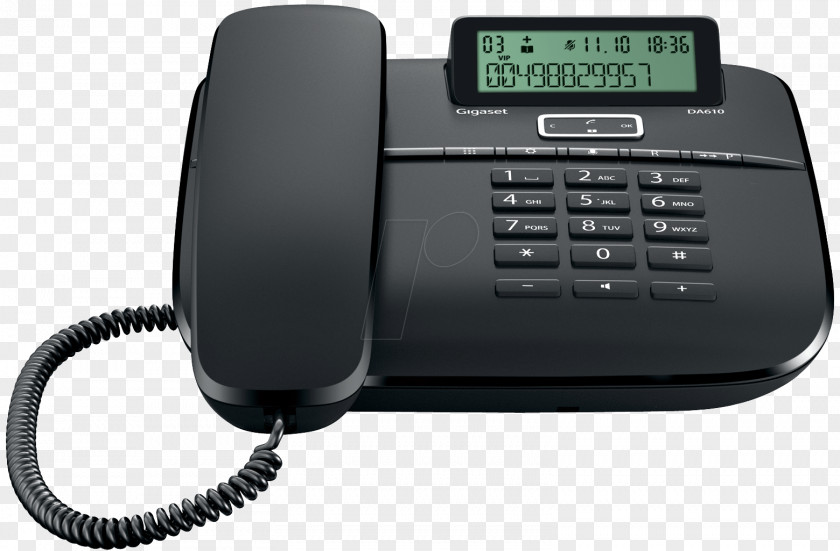 Phone Telephone Call Home & Business Phones Gigaset Communications Handsfree PNG