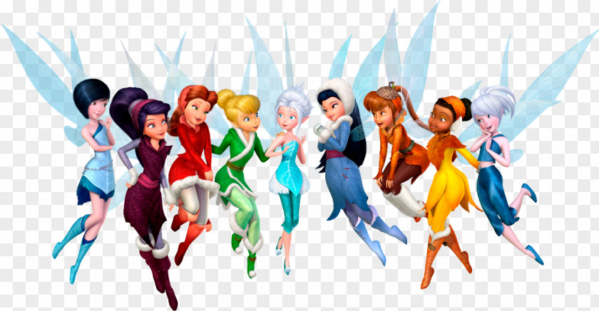 Tinkr Bell Tinker Disney Fairies Vidia Silvermist PNG