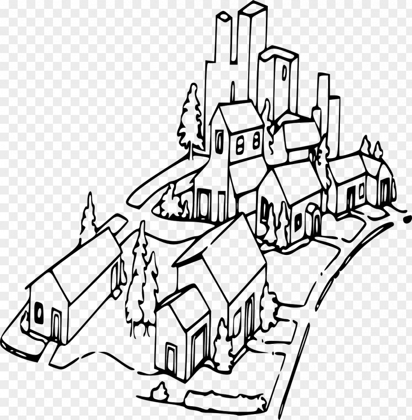 Community Neighbourhood Suburb Clip Art PNG