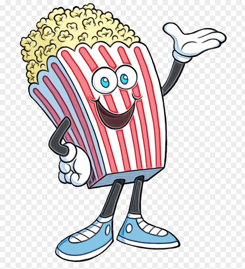 Pleased Photography Popcorn Cartoon PNG