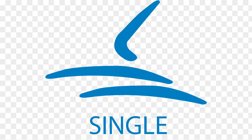 Single-handedly Logo Brand Line Font PNG