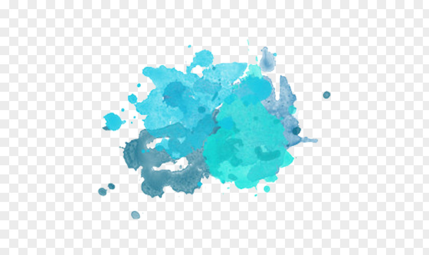 Watercolor Brush Painting PNG