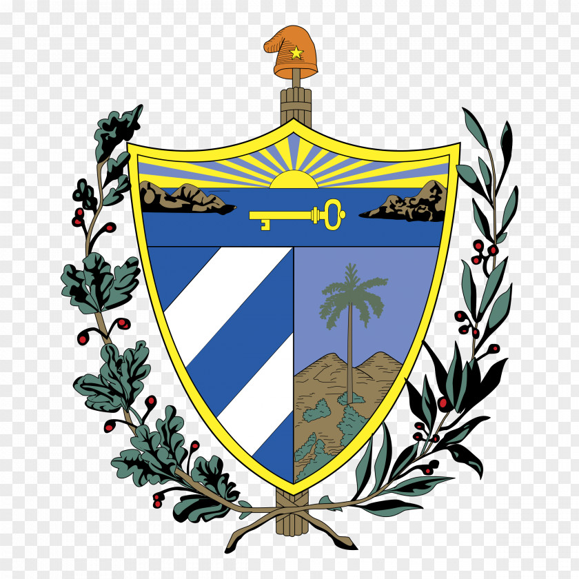 Cuba Libre Coat Of Arms Vector Graphics Image PNG