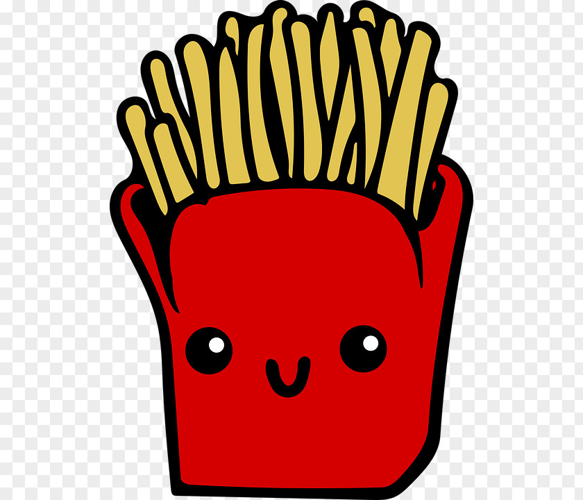 Potato French Fries Cuisine Fast Food Cartoon Chip PNG