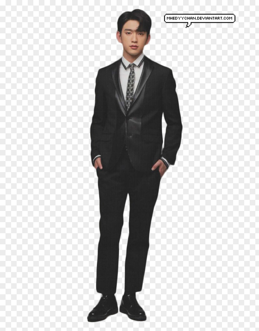 7 Park Jin-young GOT7 Suit Tuxedo PNG