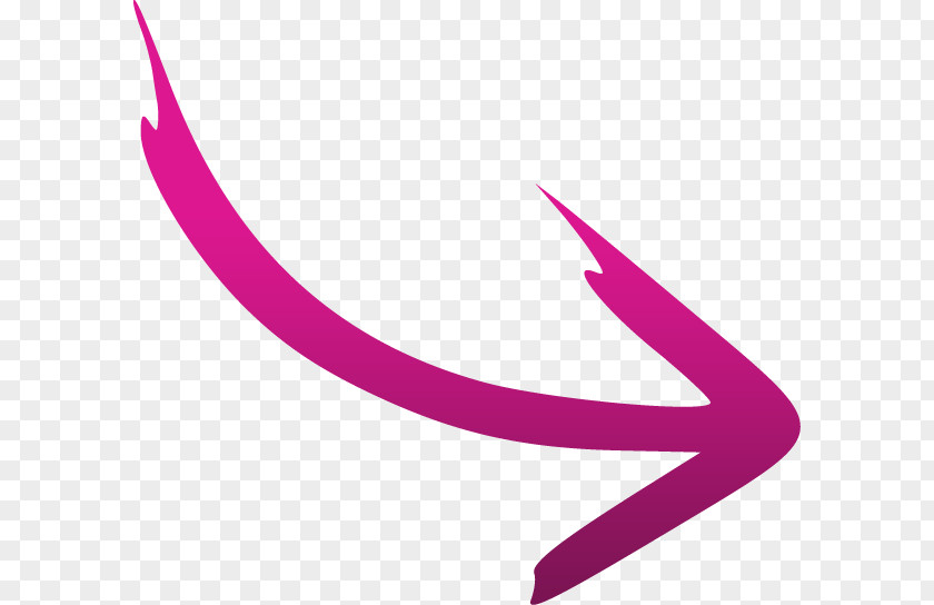 Arrow Doodle Pink Clip Art Image Symbol PNG