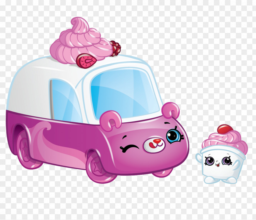 Car Shopkins Cutie Cars S1 W1- Single Pack Frozen Sport Utility Vehicle Toy PNG