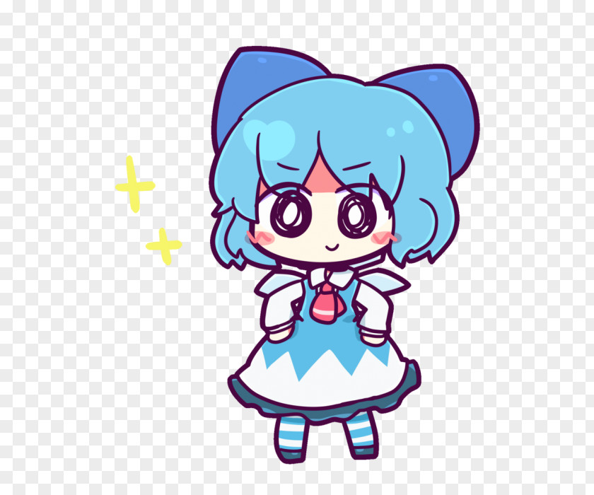 Cirno Touhou Project Clip Art PNG