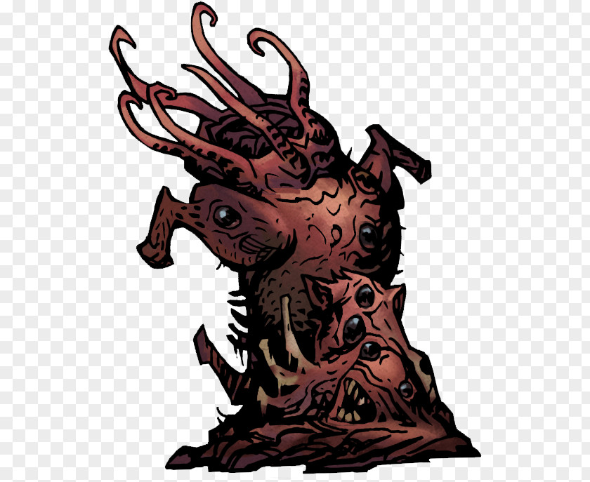 Darkest Dungeon Crawl Boss Instance Art PNG