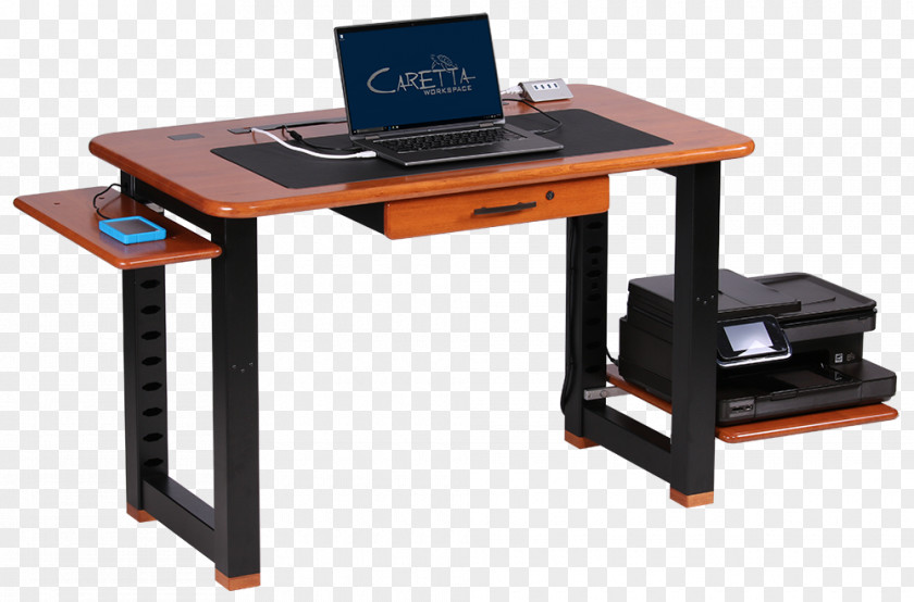 Desk Accessories Computer Table Shelf Wood PNG