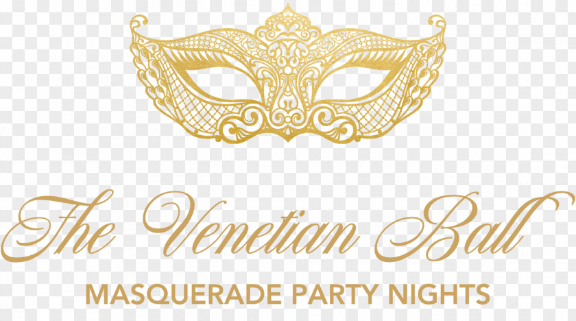 Gold Masquerade Mask Mardi Gras Ball Clip Art PNG