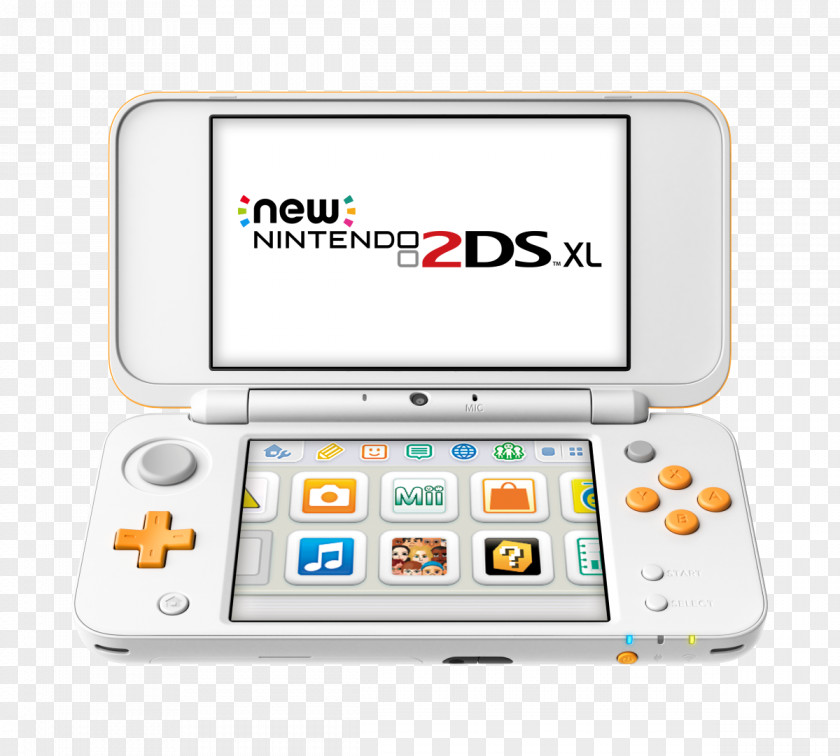 Nintendo New 2DS XL Switch 3DS Handheld Game Console PNG