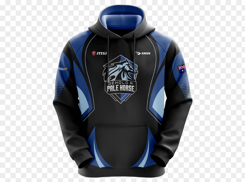 Pale Horses Electronic Sports Hoodie T-shirt Video Game Jersey PNG