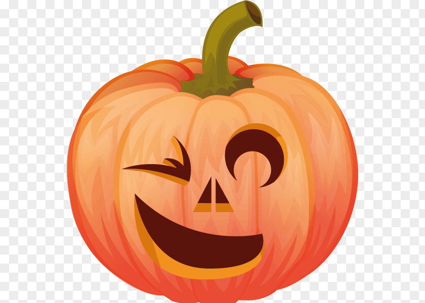 Pumpkin Jack-o'-lantern Halloween Winter Squash Drawing PNG