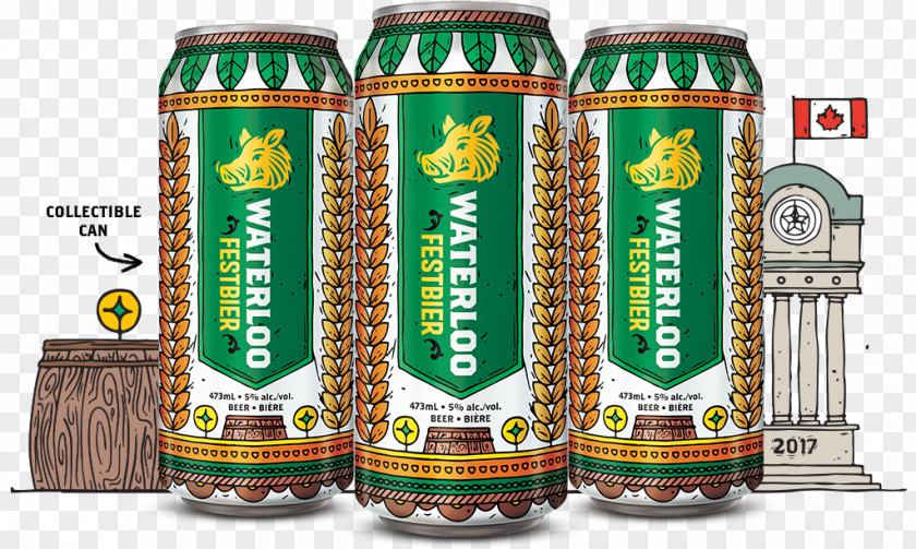 Beer Waterloo Brewing Oktoberfest Brewery PNG