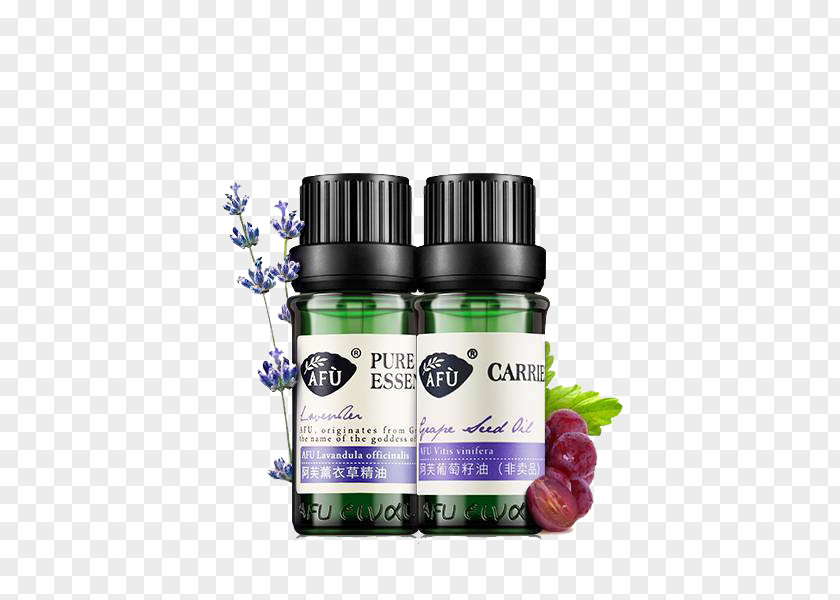 Lavender Essential Oil PNG