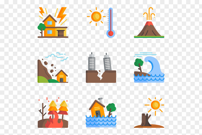 Natural Disaster Clip Art PNG