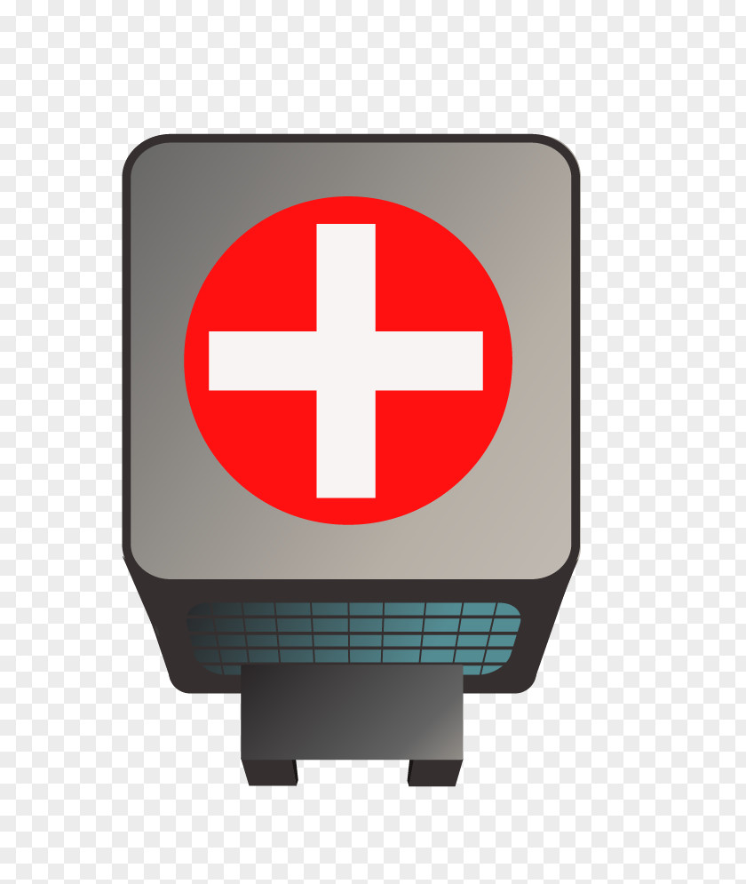 Red Cross Hospital Logo Medicine Icon PNG