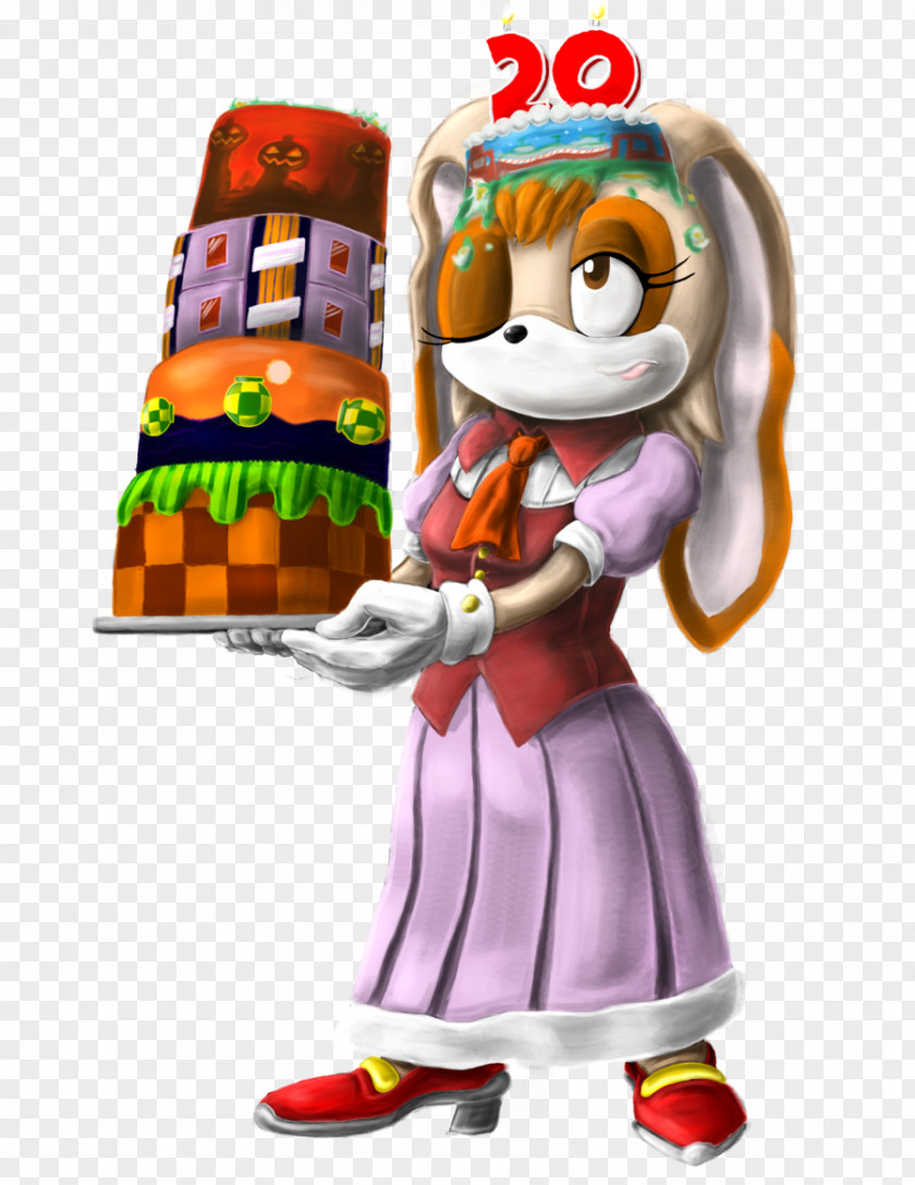 Vanilla The Rabbit Cream Sonic Hedgehog Free Riders PNG
