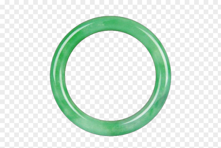 Emerald Bracelet Green Circle Pattern PNG