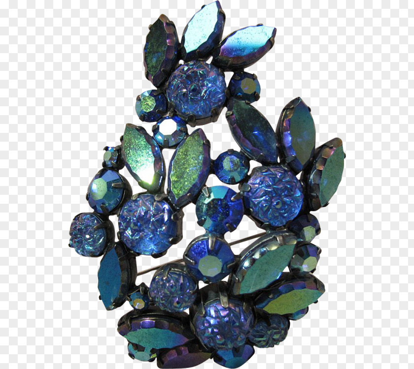 Fashion Fresh Sapphire Jewellery Brooch PNG