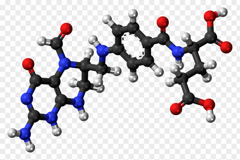 Molecule Folinic Acid Ball-and-stick Model Methotrexate Pharmaceutical Drug Folate PNG