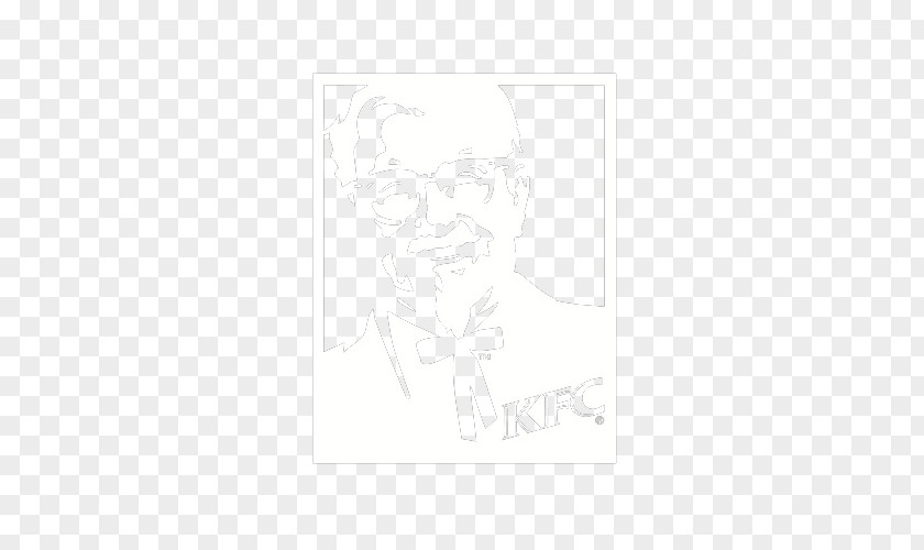 White Kentucky Fried Chicken Grandfather Mark Download Black And Pattern PNG