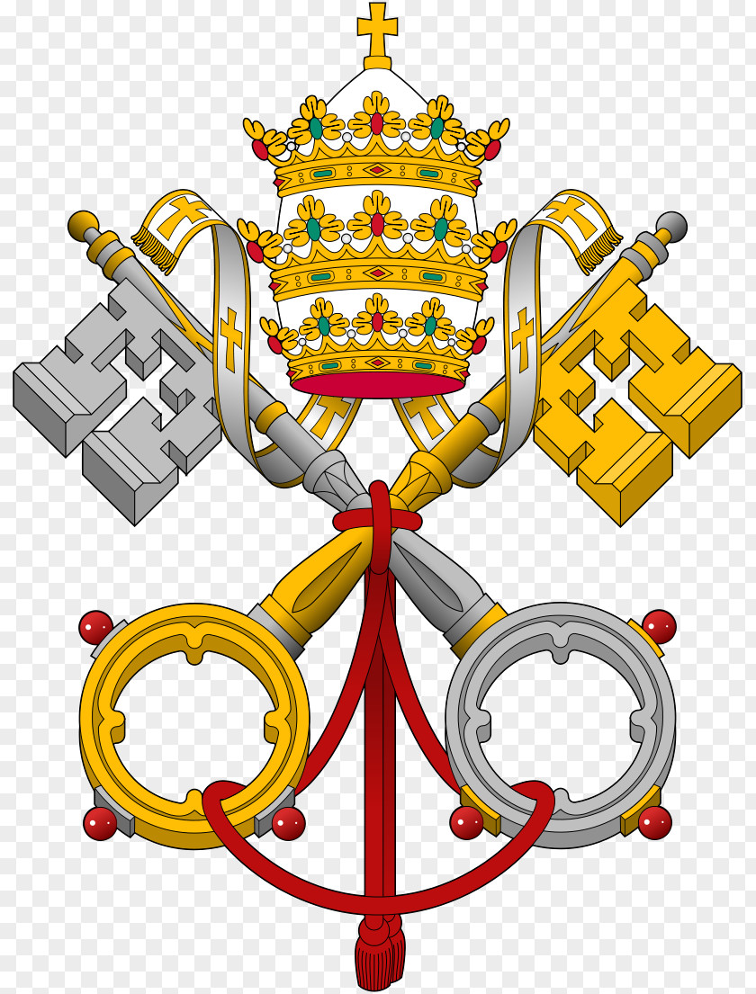 Badges Vatican City Holy See Institute For The Works Of Religion Pope Papal Coats Arms PNG