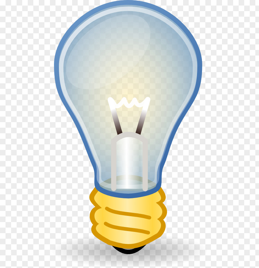 Light Clip Art Incandescent Bulb Electric PNG