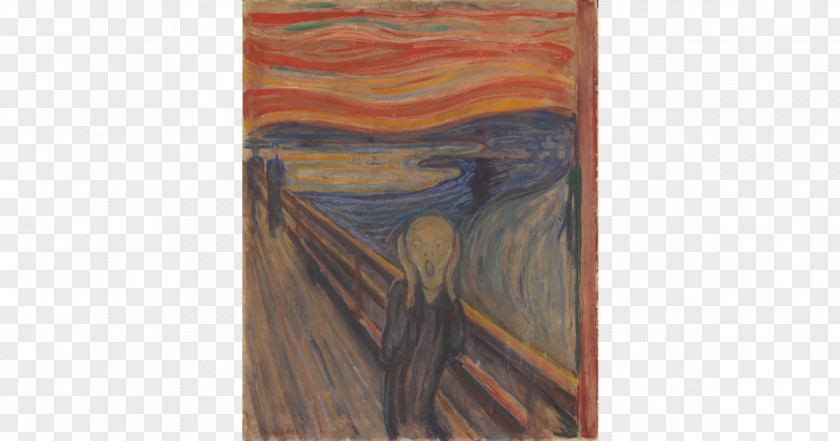 Painting Modern Art Canvas Print Gallery Wrap The Scream PNG