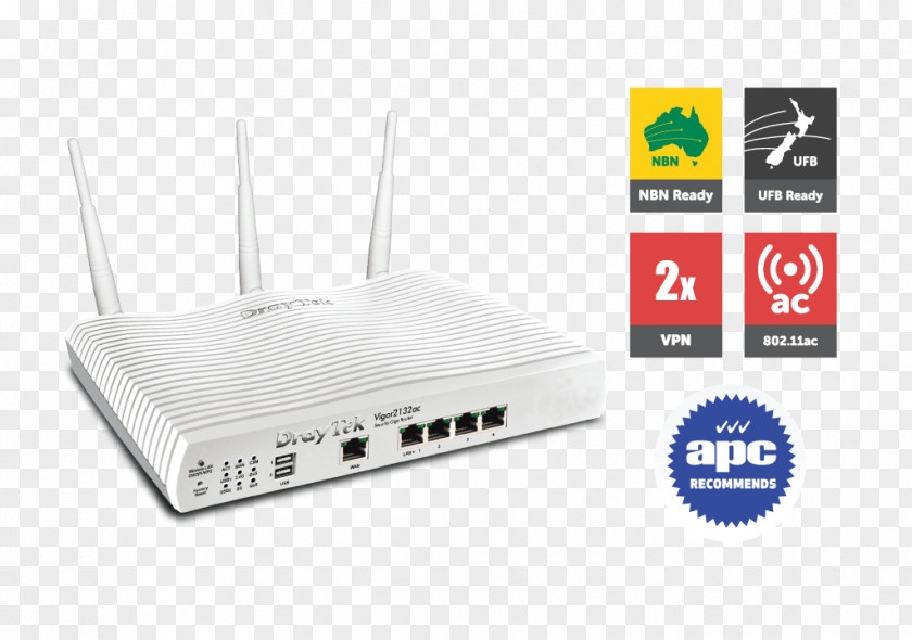 Vigor DrayTek Router G.992.5 Virtual Private Network IEEE 802.11ac PNG