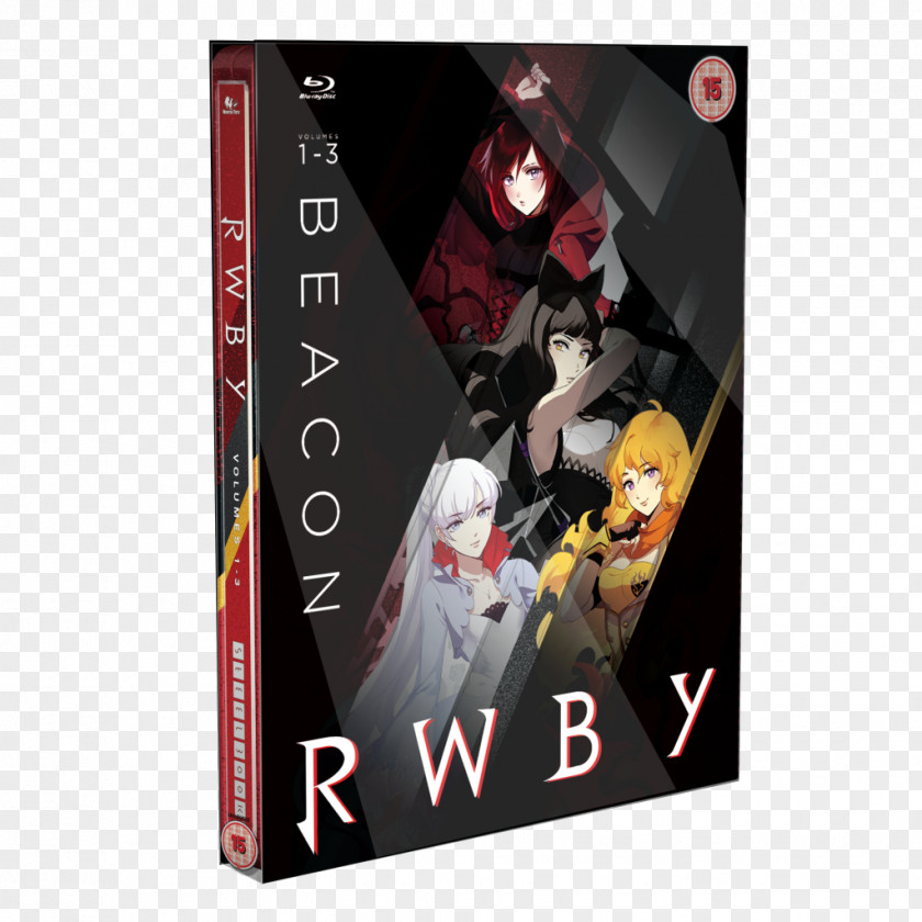 Volume 1 RWBY Chapter 1: Ruby Rose | Rooster Teeth DVDSteel Collection Amazon.com PNG