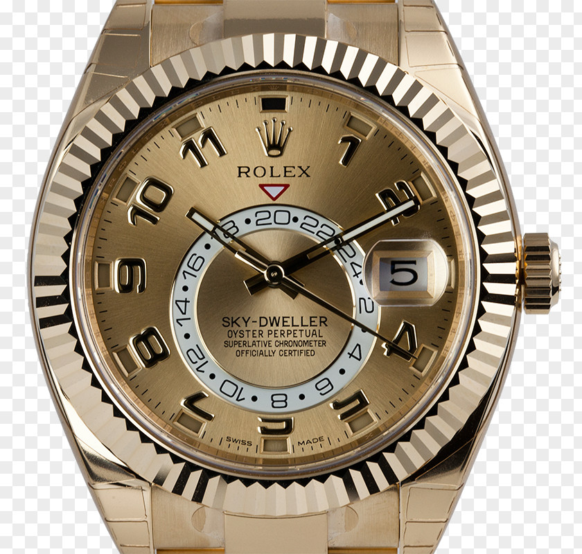 Watch Rolex GMT Master II Colored Gold PNG