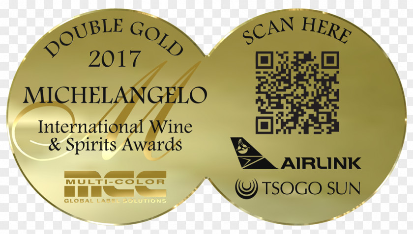 2017 Double Eleven Michelangelo International Wine & Spirits Awards Medal Font Product PNG