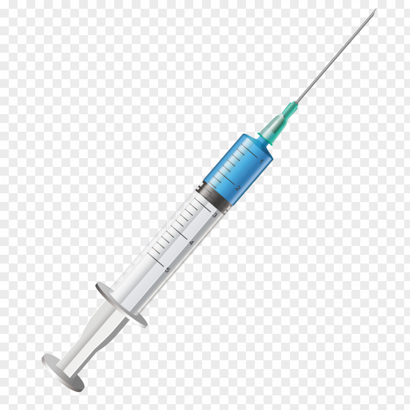 Blue Needle Sewing PNG