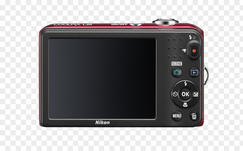 Camera Nikon COOLPIX L28 Point-and-shoot Still PNG