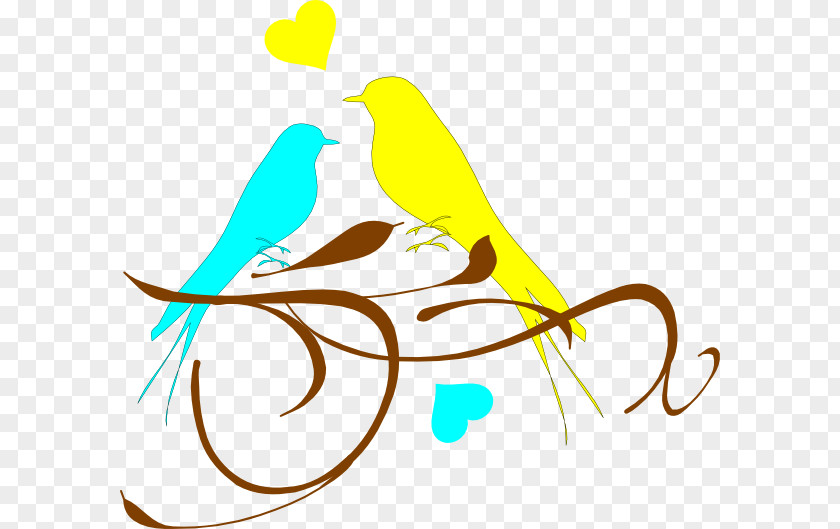 Yellow Pumpkin Green Strings Branches Vector Lovebird Clip Art PNG