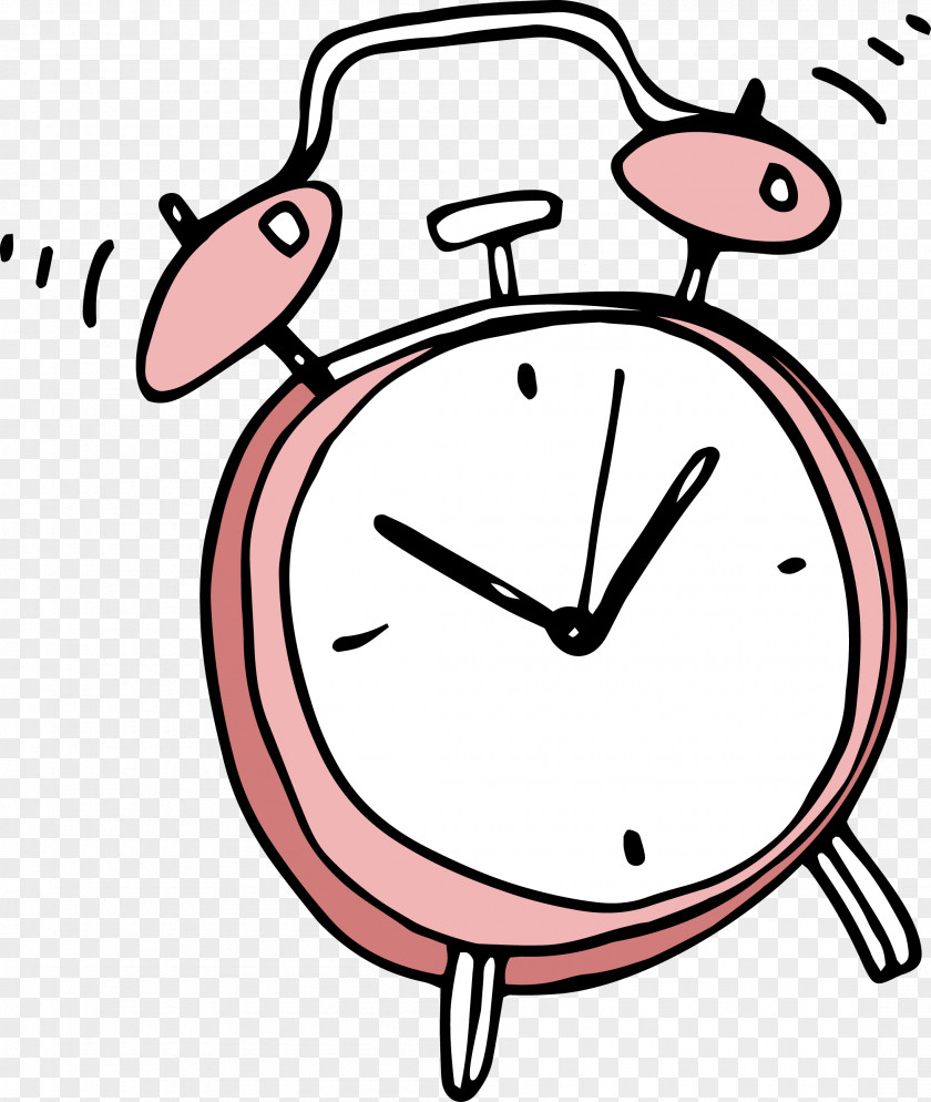 Cartoon Alarm Clock Clip Art PNG