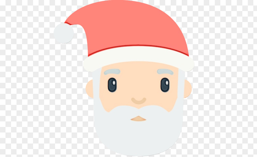 Costume Hat Smile Santa Claus PNG