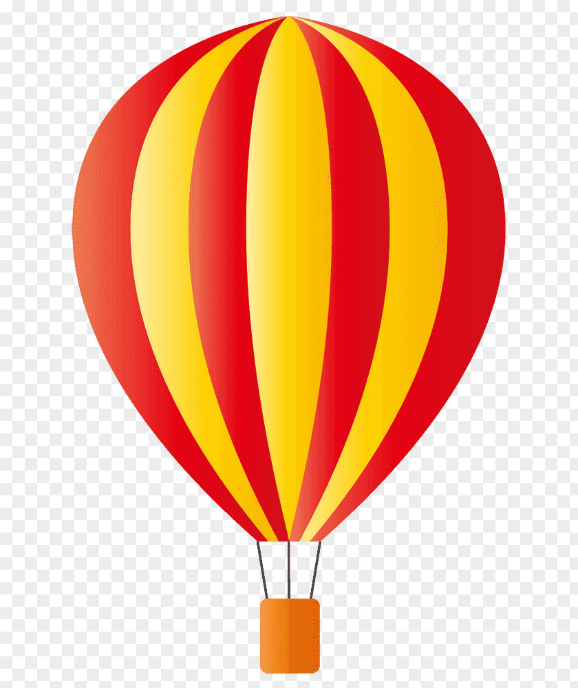Hot Air Balloon Illustration Polka Dot Drawing PNG